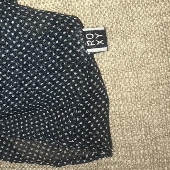 • Roxy Racerback Polka Dot Mini Dress • - Picture 5 of 8
